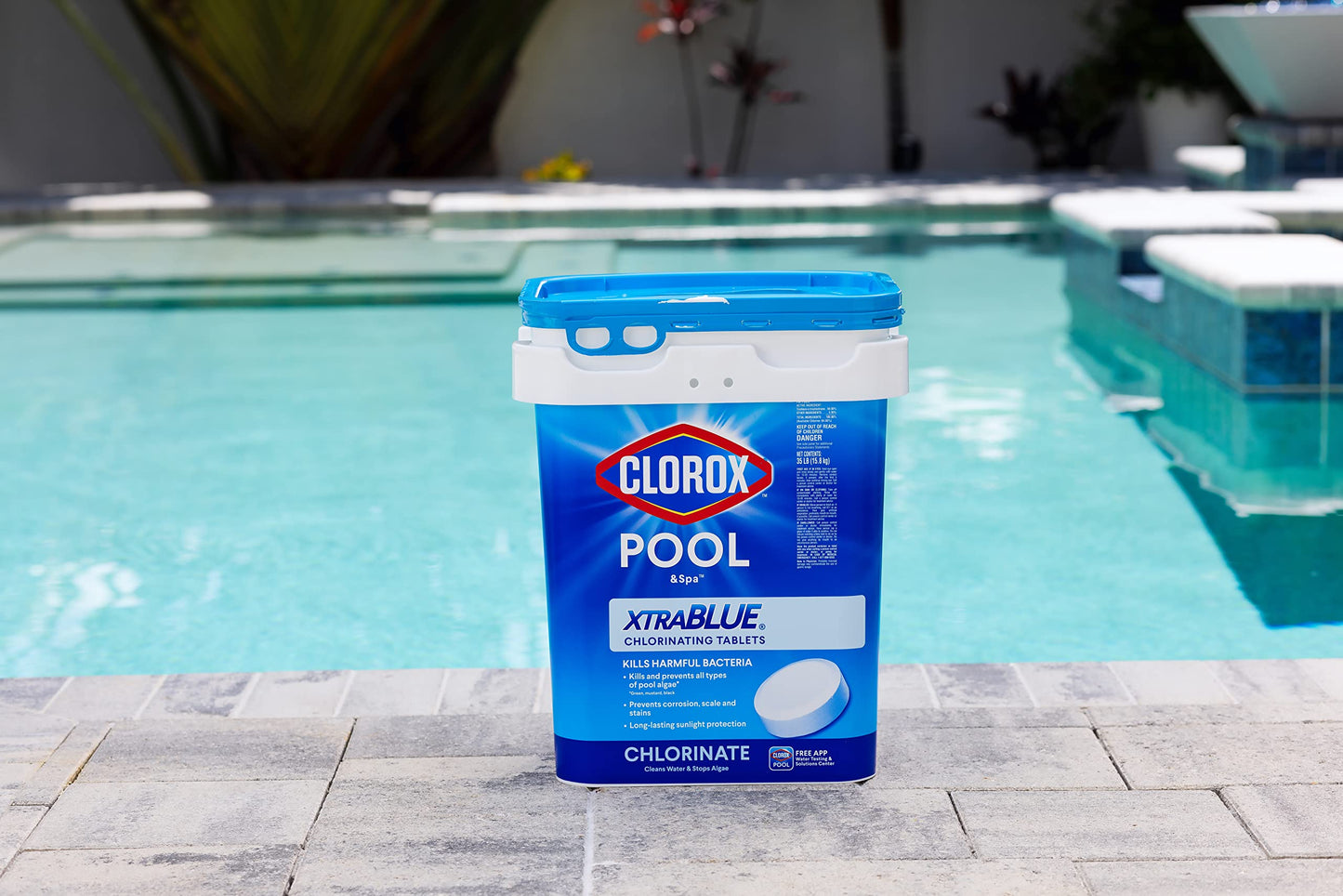 Clorox Pool&Spa XtraBlue 3" Long Lasting Chlorinating Tablets 35 lb