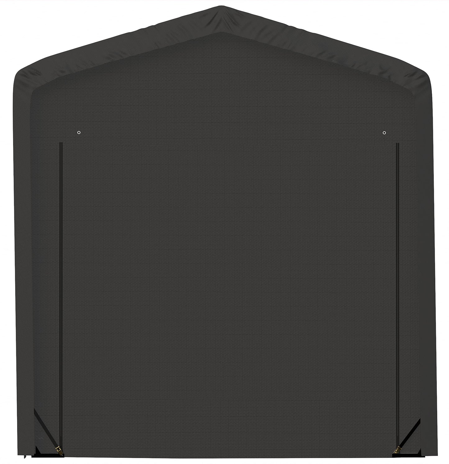 ShelterLogic ShelterTube Garage & Storage Shelter, 14' x 40' x 16' Heavy-Duty Steel Frame Wind and Snow-Load Rated Enclosure, Gray 14' x 40' x 16'