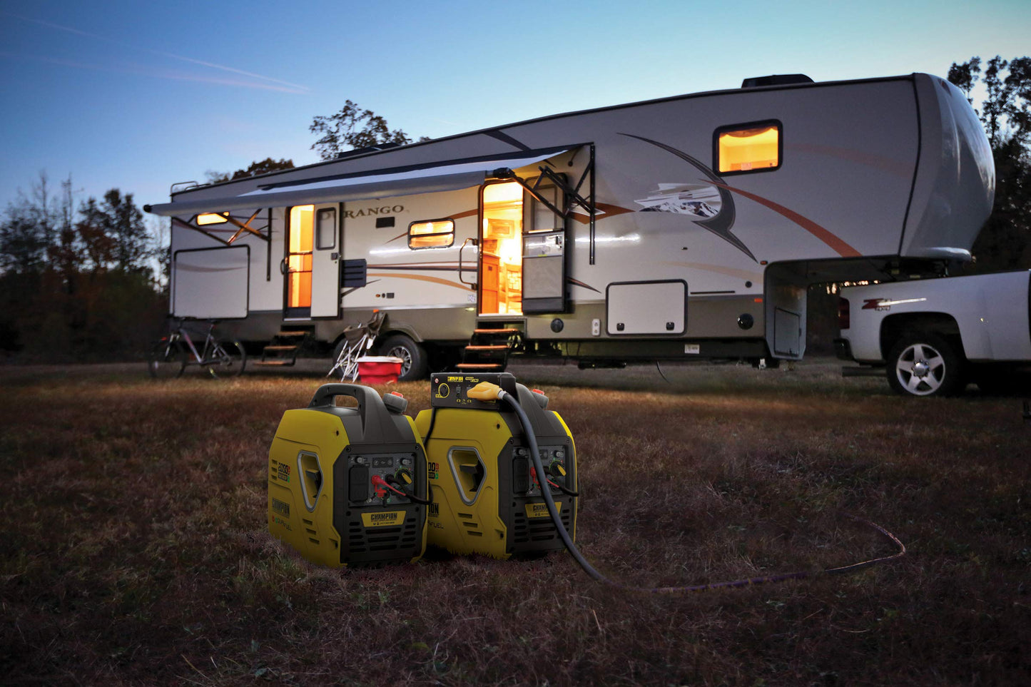 Champion Power Equipment 100900 2000-Watt Dual Fuel Inverter Generator, Ultralight 2000-Watt + Dual Fuel + EZ Start Manual