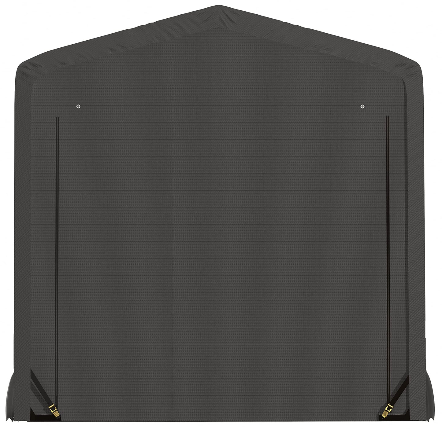 ShelterLogic ShelterTube Garage & Storage Shelter, 10' x 23' x 10' Heavy-Duty Steel Frame Wind and Snow-Load Rated Enclosure, Gray 10' x 23' x 10'