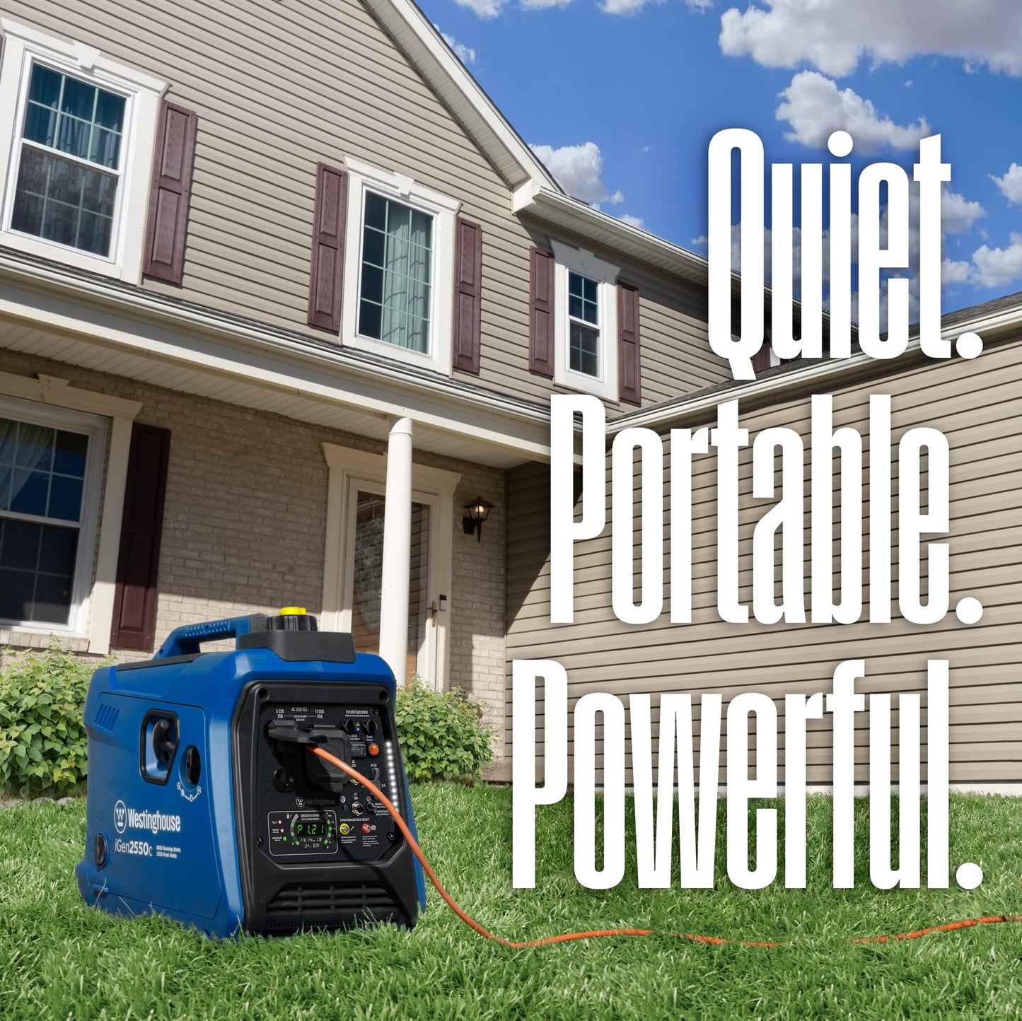 Westinghouse 2550 Peak Watt Super Quiet & Lightweight Portable Inverter Generator