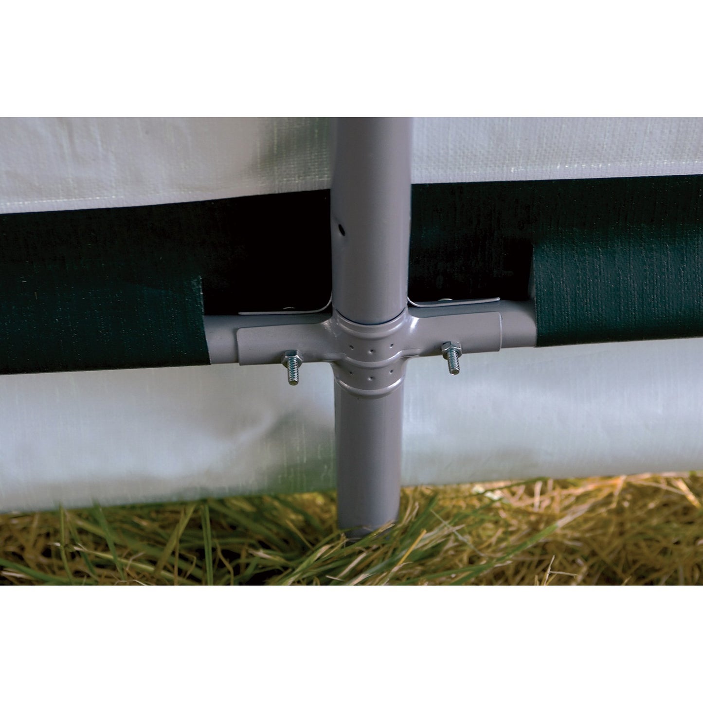 ShelterLogic 71332 Grey 12'x20'x8' Round Style Shelter 12'x20'x8' Gray