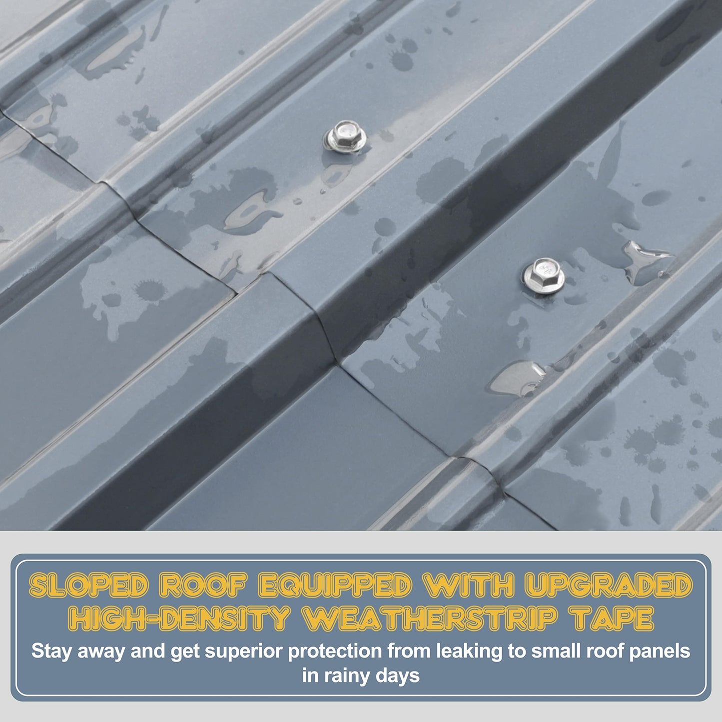 12 x 20 FT Metal Carport Kit, Outdoor Heavy Duty Garage Car Shelter Shade with Metal Roof, Frame and Bolts for Car, and Boat, Grey
