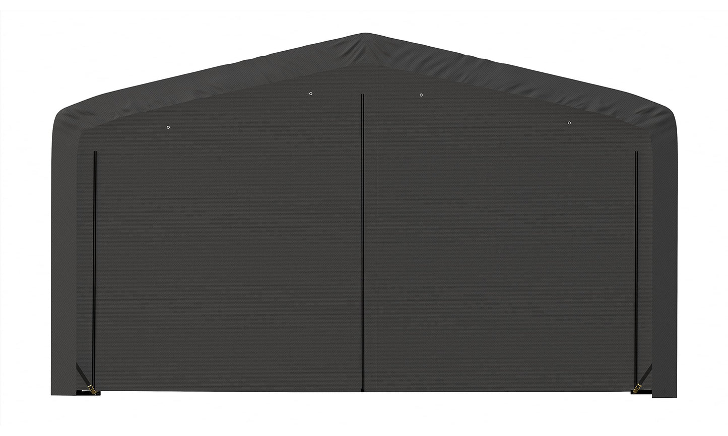 ShelterLogic ShelterTube Abri de garage et de stockage, 20' x 32' x 12', cadre en acier robuste, boîtier résistant au vent et à la neige, gris 20' x 32' x 12'