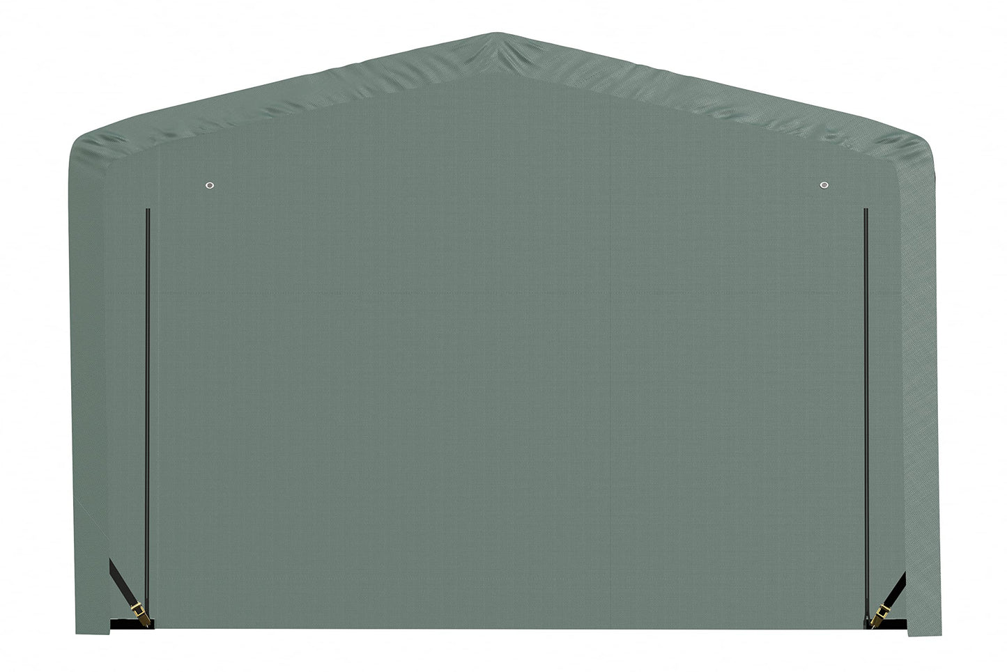 ShelterLogic ShelterTube Garage & Storage Shelter, 12' x 23' x 8' Heavy-Duty Steel Frame Wind and Snow-Load Rated Enclosure, Green 12' x 23' x 8'