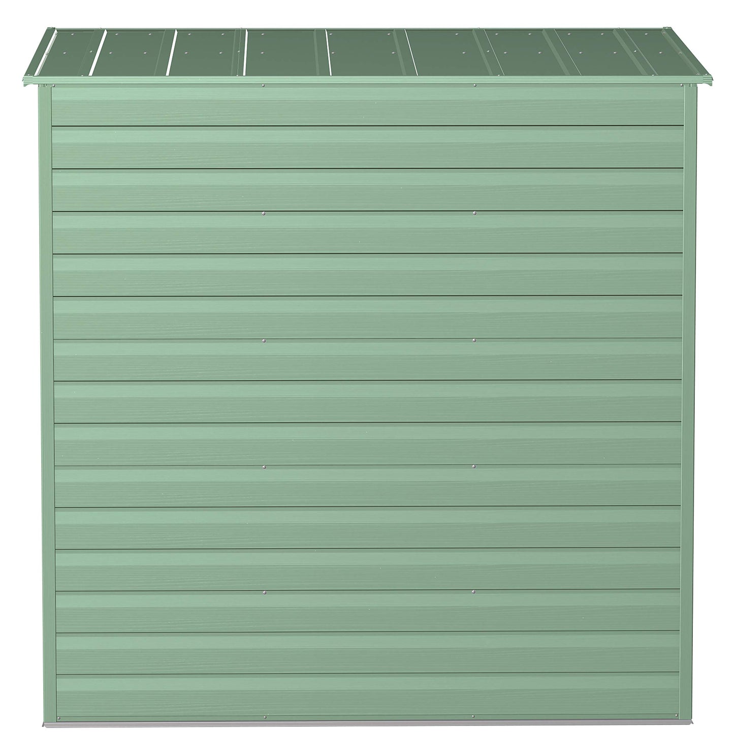 Arrow Shed Select Hangar de rangement extérieur verrouillable en acier, 6' x 4', vert sauge