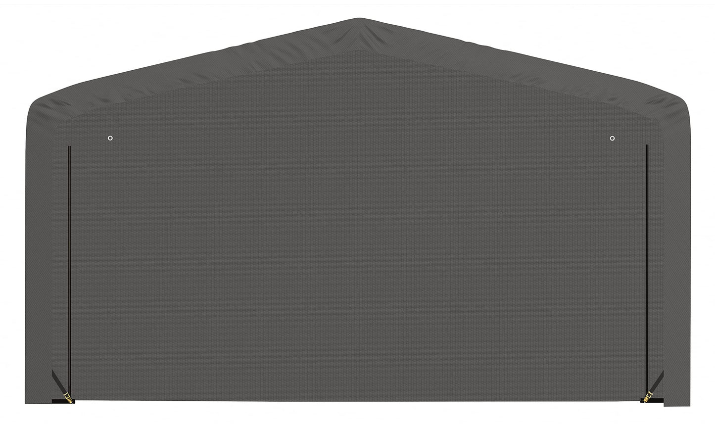 ShelterLogic ShelterTube Garage & Storage Shelter, 20' x 27' x 12' Heavy-Duty Steel Frame Wind and Snow-Load Rated Enclosure, Gray 20' x 27' x 12'