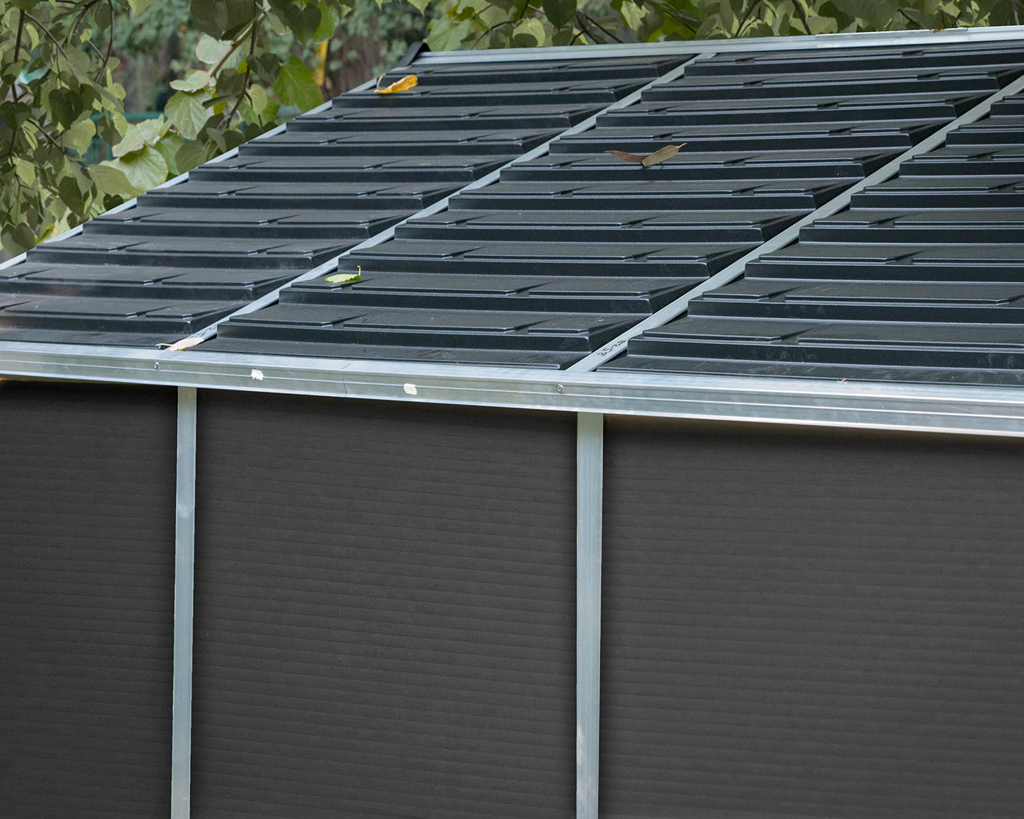 Palram - Canopia Rubicon 8' x 10' Shed - Gray