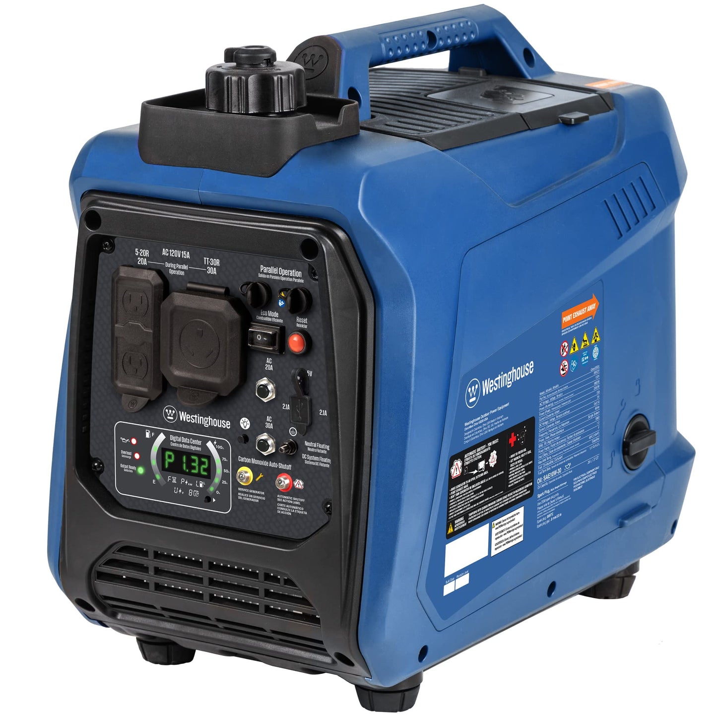 Westinghouse 2550 Peak Watt Super Quiet & Lightweight Portable Inverter Generator
