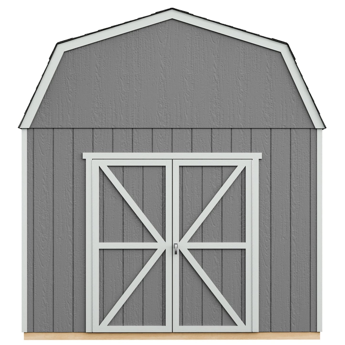 Handy Home Products Hangar de rangement en bois à faire soi-même Braymore 10 x 12 sans plancher