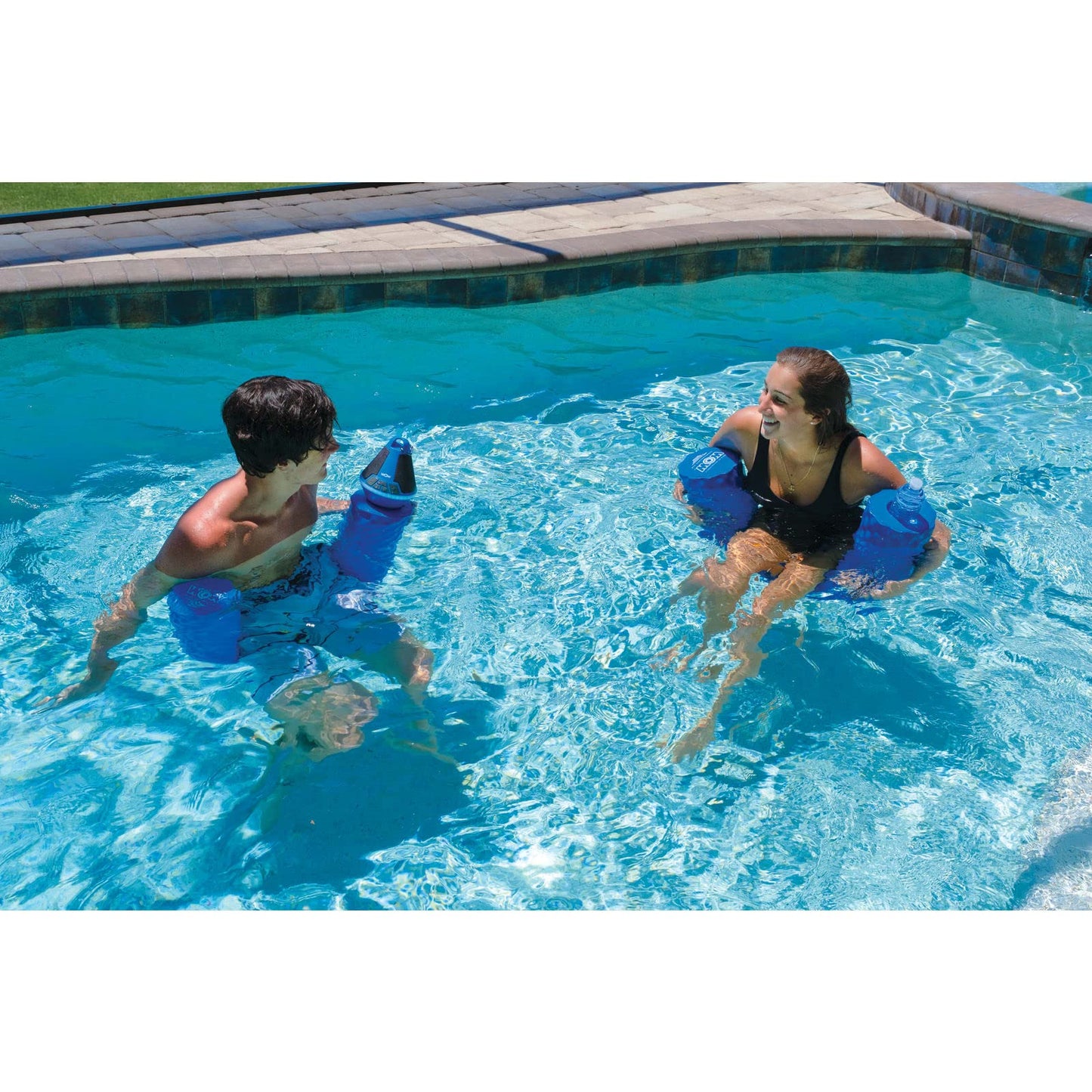 WOW World of Watersports First Class Super Soft Foam Pool Noodles for Swimming and Floating, Pool Floats, Lake Floats XL 6.5" Diameter Noodle w/ Cupholder