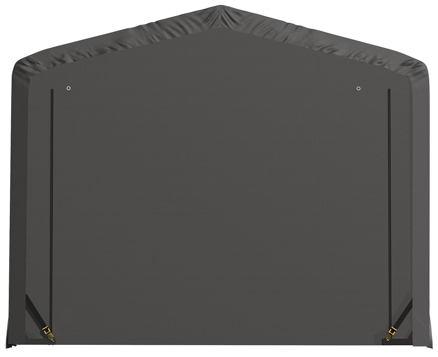 ShelterLogic ShelterTube Garage & Storage Shelter, 10' x 14' x 8' Heavy-Duty Steel Frame Wind and Snow-Load Rated Enclosure, Gray 10' x 14' x 8'