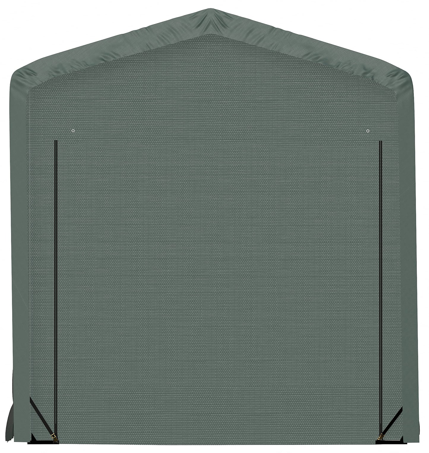 ShelterLogic ShelterTube Abri de garage et de stockage, 14' x 27' x 16', cadre en acier robuste, boîtier résistant au vent et à la neige, vert 14' x 27' x 16'