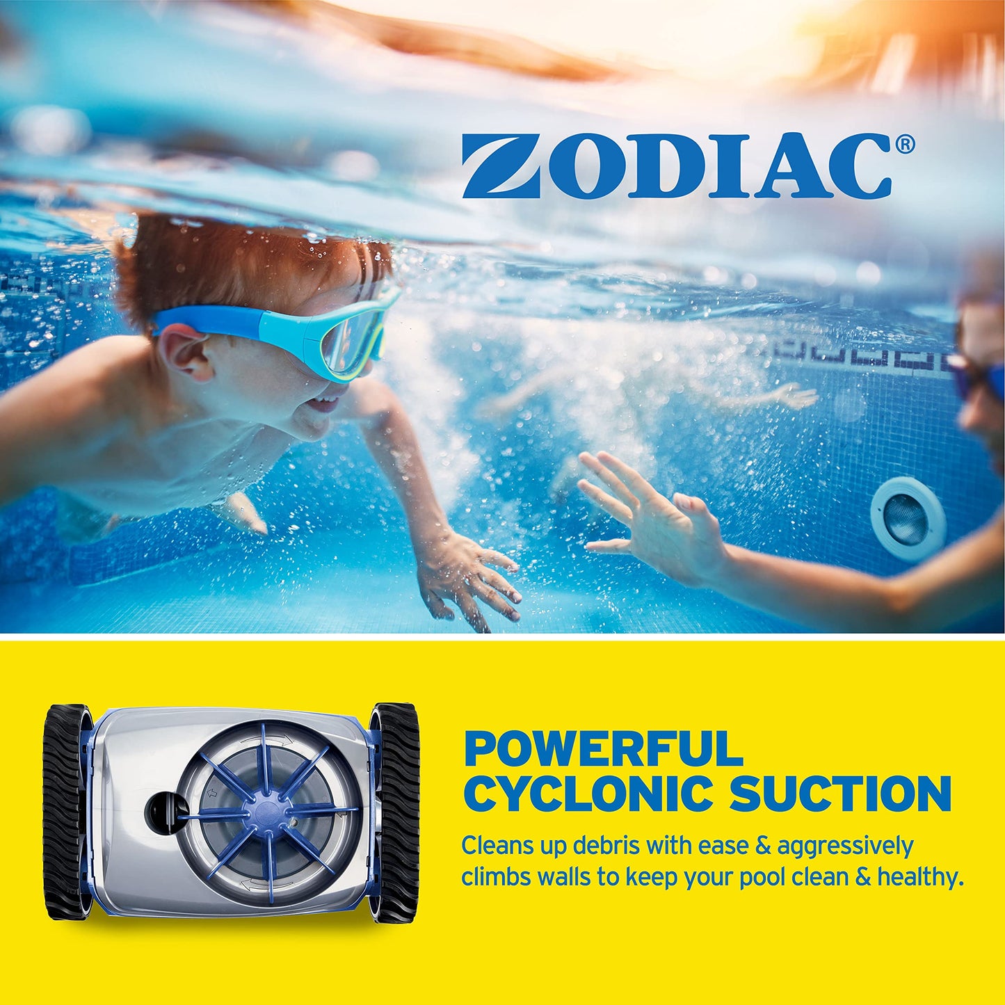 Zodiac MX6 Automatic Suction-Side Pool Cleaner Vacuum for In-ground Pools
