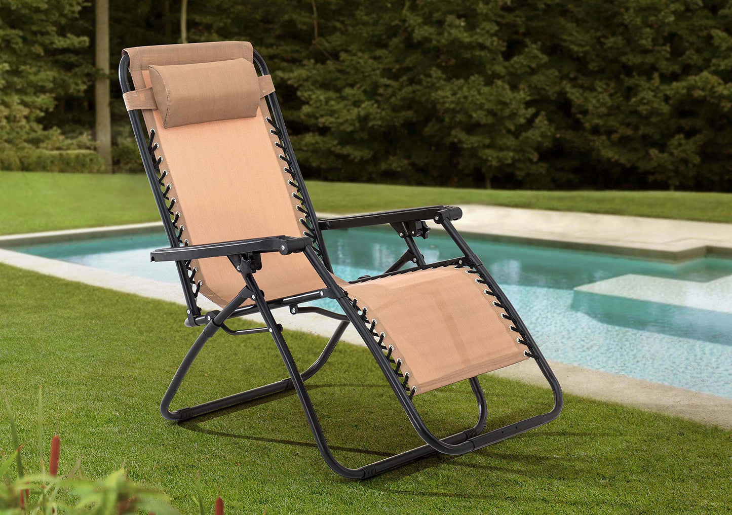 Zero Gravity Chair-Beige Beige