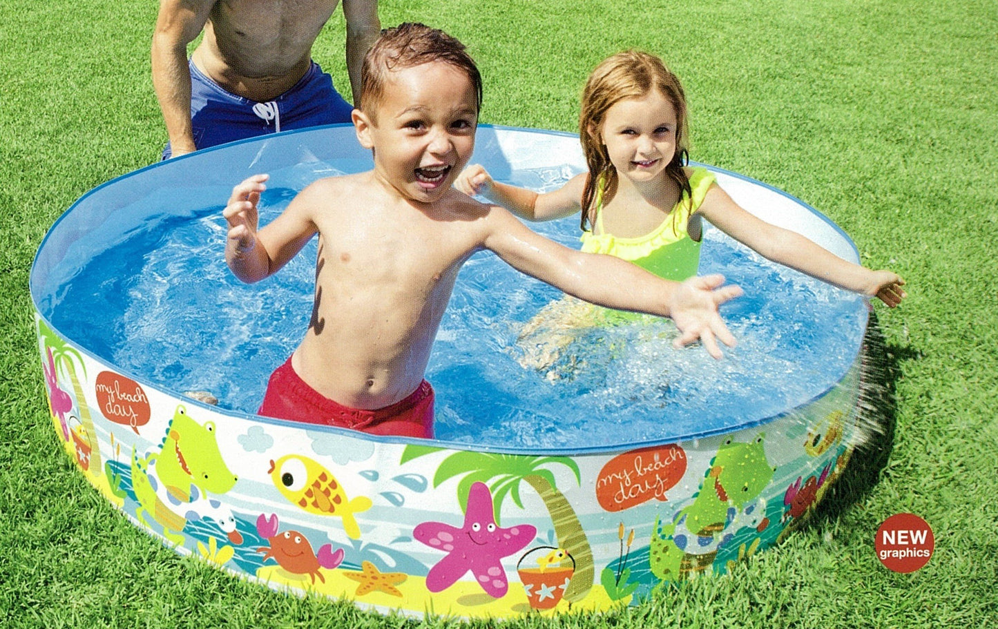 Intex Snorkel Buddies Snapset Pool, 5'x10"