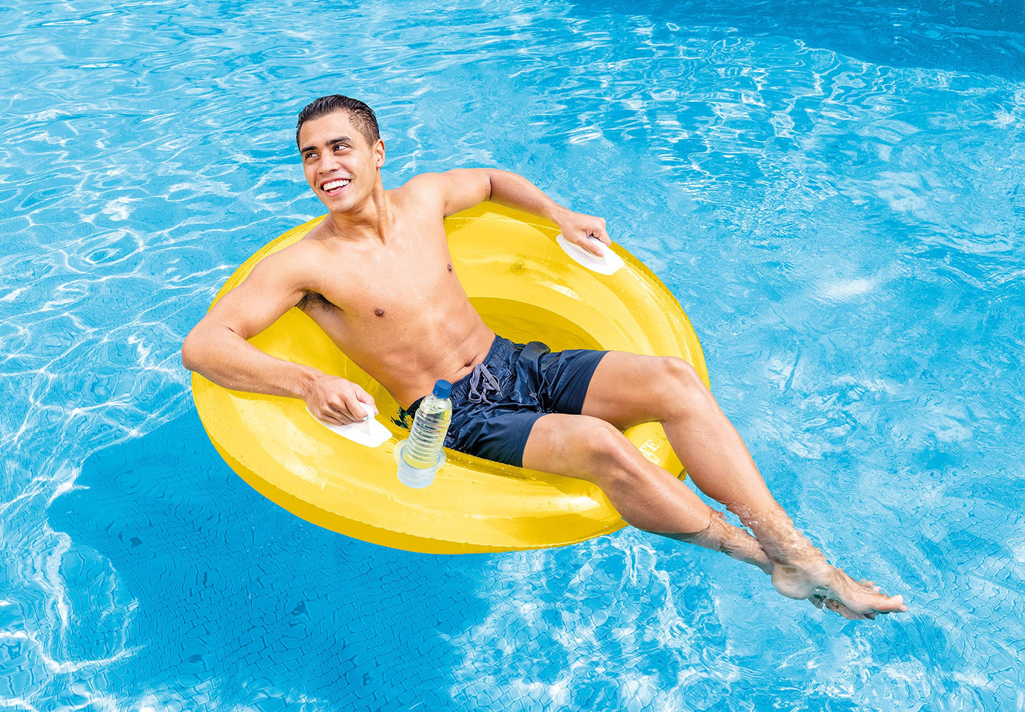 Intex Sit 'n Lounge Inflatable Pool Float, 47" Diameter, for Ages 8+, 1 Pack (Colors May Vary) 47"