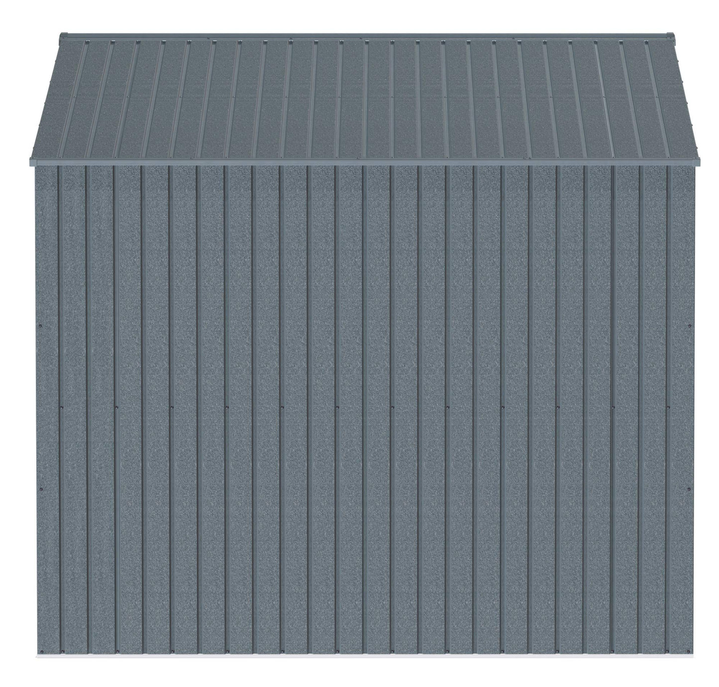 Arrow Shed Elite Hangar de rangement extérieur verrouillable en acier, 10' x 8', Anthracite