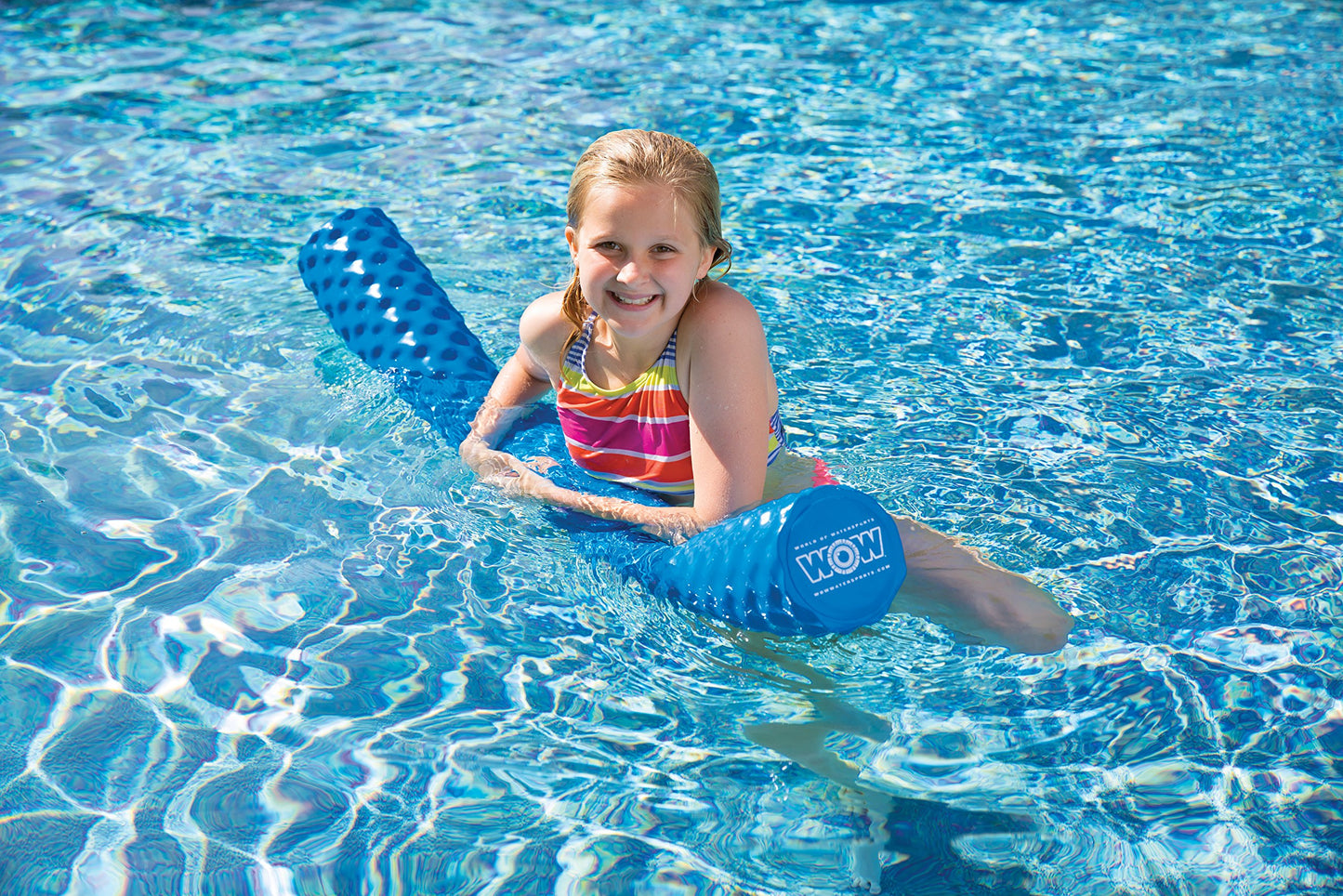 WOW World of Watersports First Class Super Soft Foam Pool Noodles for Swimming and Floating, Pool Floats, Lake Floats Lime Green