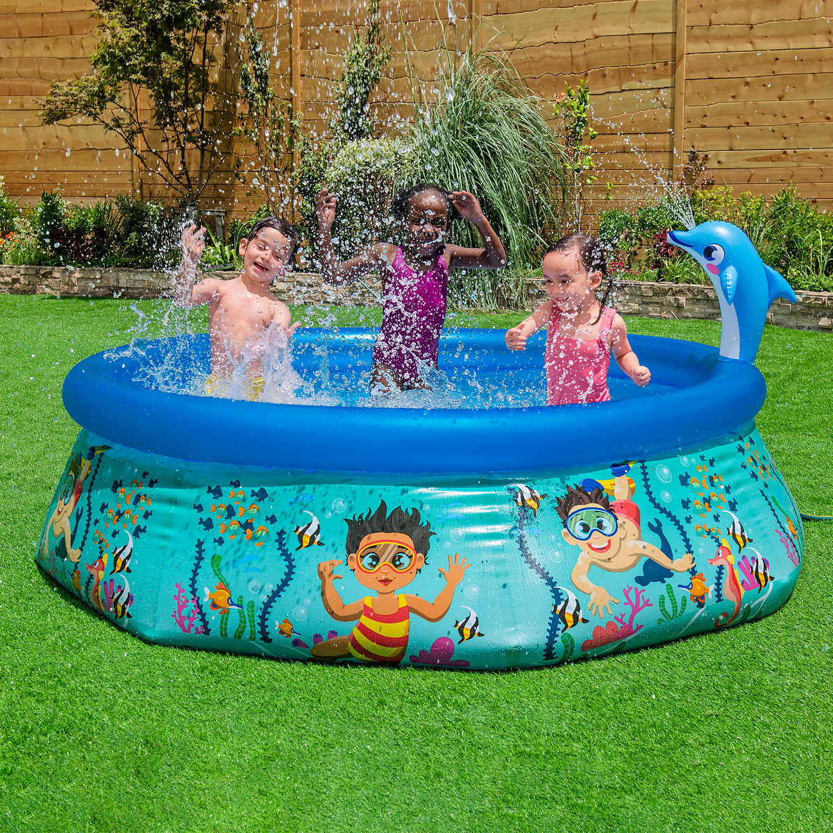 H2OGO Underwater Oasis Spray Pool