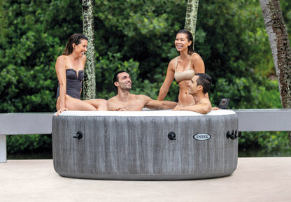 Ensemble de spa gonflable PureSpa™ Greywood Deluxe - 4 personnes 