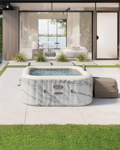 Ensemble de luxe PureSpa™ Calacatta Jet et Bubble - 4 personnes