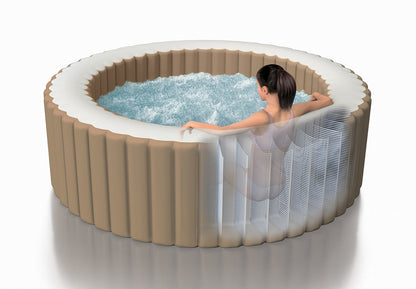 Spa gonflable à massage à bulles PureSpa™ avec couverture économe en énergie - 4 personnes