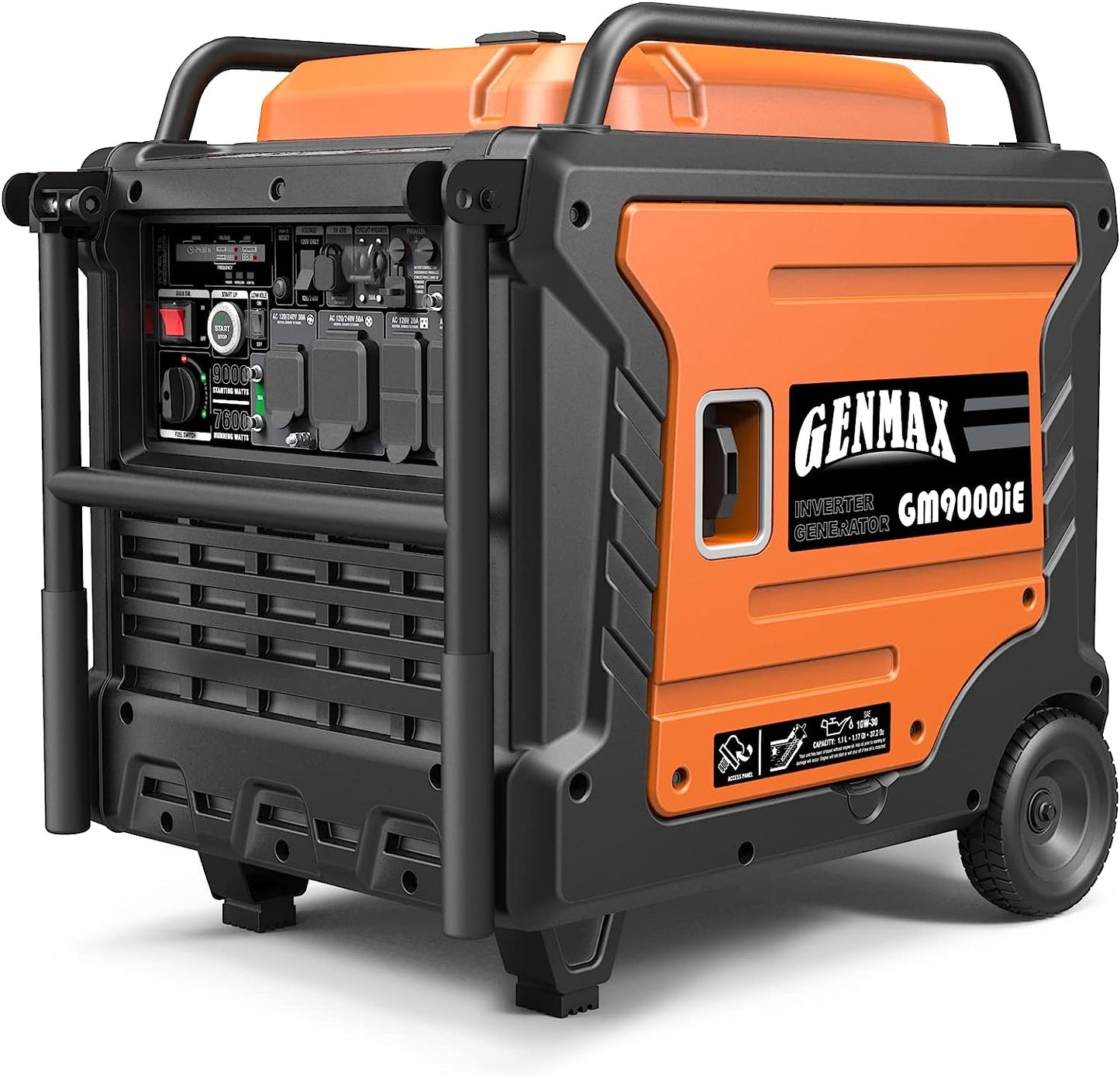 GENMAX GM9000iE Portable Inverter Generator 9000W