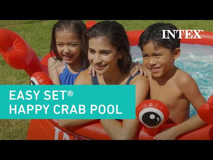 Piscine gonflable Happy Crab Easy Set® 