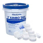 Leslie's Jumbo 3 Inch Chlorine Tablets for Sanitizing Swimming Pools - Stabilized - Individually Wrapped - Slow Dissolving - 90% Available Chlorine - Tri-Chlor - 35 Pounds 171549