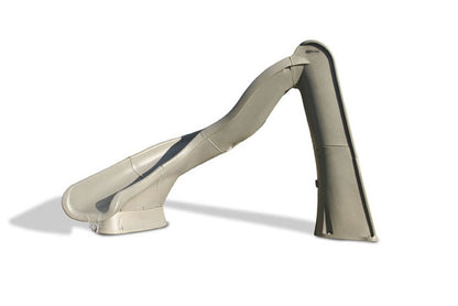 SR Smith 688-209-58223 Toboggan de piscine courbe gauche TurboTwister, grès