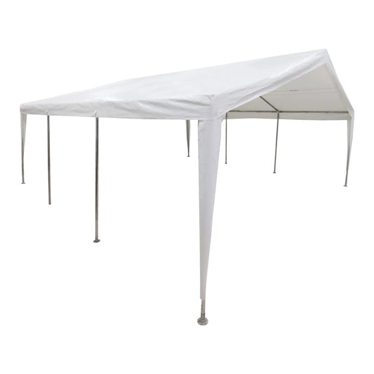 Caravan Canopy Domain Pro 400 20'x20' Carport Shelter, White 20' x 20'