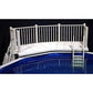Vinyl Works of Canada Above Ground Swimming Pool Resin Deck Kit - Taupe 5 x 13.5 Feet