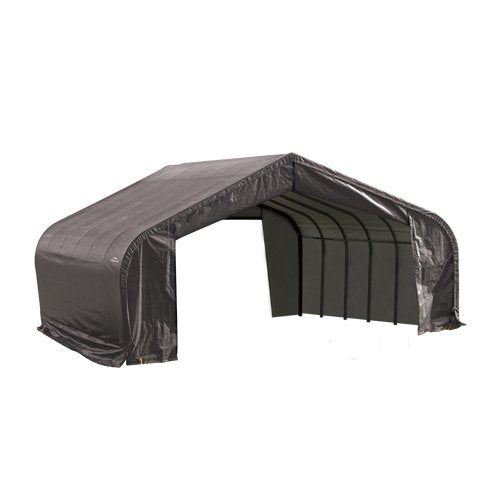 ShelterLogic 82243 Grey 22'x28'x12' Peak Style Shelter 22'x28'x12' Gray