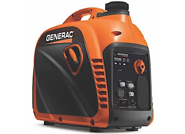 Generac 8250 GP2500i 2,500-Watt Gas-Powered Portable Generator, CARB Compliant GP2500i + CARB