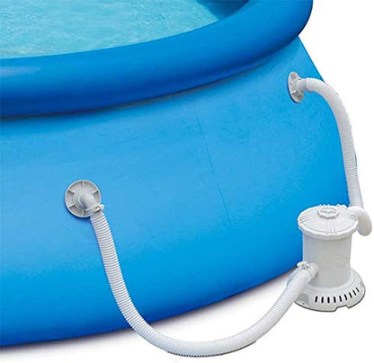 Summer Waves 13ft x 33in Quick Set Inflatable Above Ground Pool with Filter Pump