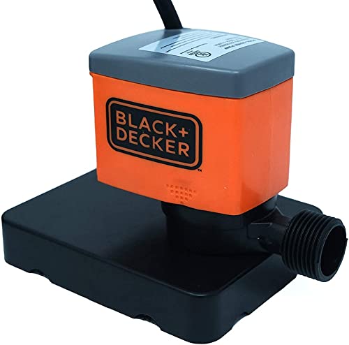 BLACK+DECKER Swimming Pool Cover Pump, 350 GPH Manual