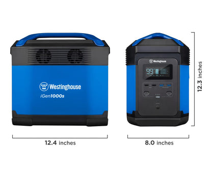 Centrale électrique portable et générateur solaire à charge rapide Westinghouse 1008Wh 3000 watts de crête 