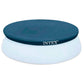 INTEX 28020E Intex 8-Foot Round Easy Set Pool Cover with rope tie and drain holes