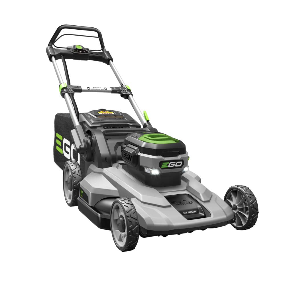EGO Power+ LM2101 21-Inch 56-Volt Lithium-ion Cordless Lawn Mower 5.0Ah Battery and Rapid Charger Included Mower Kit / 21-In.