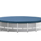 INTEX 26755EH Prism Frame Premium Above Ground Swimming Pool Set: 20ft x 52in – Includes 1500 GPH Cartridge Filter Pump – Removable Ladder – Pool Cover – Ground Cloth Frame Pool
