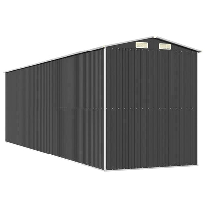 GOLINPEILO Metal Outdoor Garden Storage Shed, Large Steel Utility Tool Shed Storage House, Steel Yard Shed with Double Sliding Doors, Utility and Tool Storage, Anthracite 75.6"x271.3"x87.8" 75.6"x271.3"x87.8"