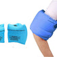 Inflatable Arm Swimming Floats Bands, Floatation Water Wings, Swimming Arm Ring Floatie for Children and Adults Blue & Blue