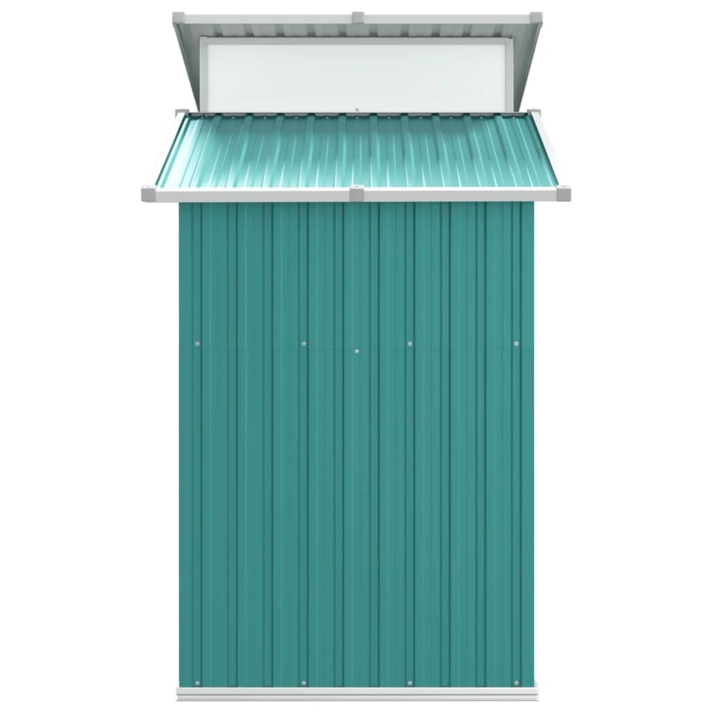 GOLINPEILO Metal Outdoor Garden Storage Shed, Large Steel Utility Tool Shed Storage House, Steel Yard Shed with Double Sliding Doors, Utility and Tool Storage, Green 106.3"x51.2"x82.1" 106.3"x51.2"x82.1"