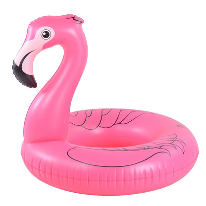 HIWENA Flamingo Float, Inflatable Flamingo Pool Float Tube for Party, 41 Inches Pink Flamingo Float, for Ages 9+