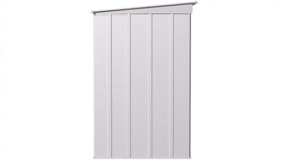 Arrow Shed Classic 10' x 4' Abri de rangement extérieur cadenassable en acier, gris flûte 10' x 4' 