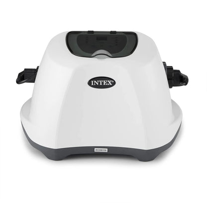 Intex 26663EG Système d'eau salée Krystal Clear pour piscines hors sol jusqu'à 4500 gallons avec minuterie automatique et interrupteur de circuit de fuite à la terre