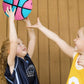 Kids Basketball Size 3(22"),Youth Basketballs Size 5(27.5") for Play Games Indoor Backyard,Outdoor Park,Beach & Pool Blue pink