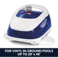 Hayward W3925ADV Navigator Pro Suction Pool Cleaner for In-Ground Vinyl Pools up to 20 x 40 ft. (Automatic Pool Vacuum) Vinyl (W3925ADV)
