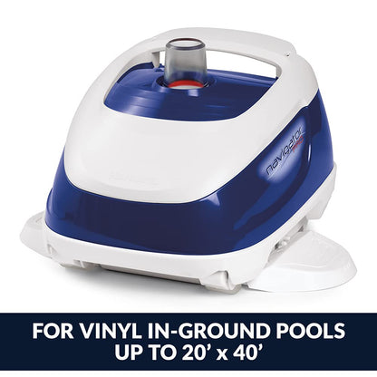 Hayward W3925ADV Navigator Pro Nettoyeur de piscine à aspiration pour piscines enterrées en vinyle jusqu'à 20 x 40 pieds (aspirateur automatique de piscine) Vinyle (W3925ADV)